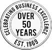 logo: over 50 years