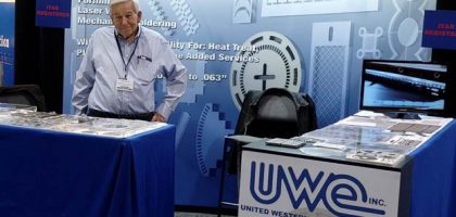 UWE at Booth #115 at the AmCon Design & Contract Manufacturing show at the Phoenix Convention Center in Arizona (March 4-5th 2020, 9:30 am – 3:30 pm).